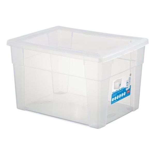 Contenitore Stefanplast 13055 VISUAL BOX Multiuso High Xl Trasparente