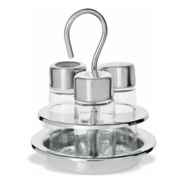 Porta spezie Montini Guerino 815E DAISY set con portastuzzicadenti Cro
