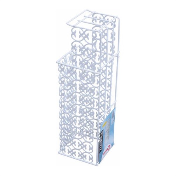 Porta rotolo WC parete Metaltex 42 21 01 FLORENZ Scorta multipla Bianc