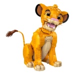 Costruzioni LEGO 43247 DISNEY CLASSIC Giovane Simba, Re Leone