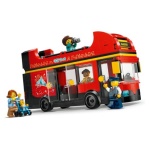 Costruzioni LEGO 60407 CITY GREAT VEHICLES Autobus turistico rosso a d
