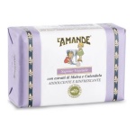 L'Amande - Detergente L'Amande Sapone vegetale malva e calendula 200 Gr