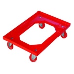 Carrello porta pacchi Pavoni Italia CARE P Rosso