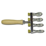 Taglia pasta Elettro Center Art 393 regolabile 4 lame dentate 120 mm