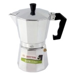Baoer - Caffettiera Baoer A112RA-3 BUON AROMA Silver Silver