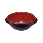 Vulcania - Pentola terracotta Vulcania B1TC213 ECO Tegame Marrone