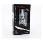 Gold Plast - Set posate campeggio Gold Plast 6991C-03 Cf50 Coltelli 190Mm