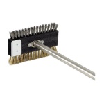 Lilly Codroipo - Scopino caminetto Lilly Codroipo 108 Spazz.Doppia Inox-Ott