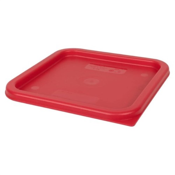 Coperchio contenitore Cambro SFC6451 Quadro 5,7 e 7,6 lt Rosso