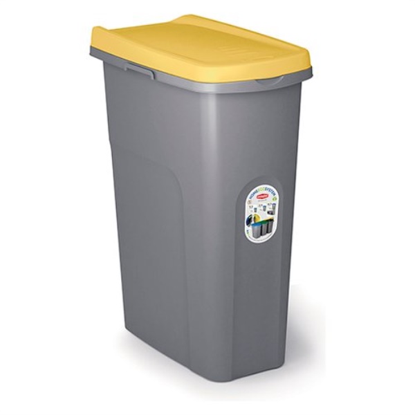 Pattumiera differenziata Stefanplast 70780 HOME ECO SYSTEM Con ruote G