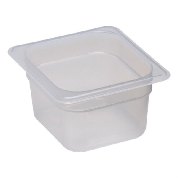 Bacinella gastronomia Cambro 64PP190 GASTRONORM Mod. 1/6 Bianco traslu
