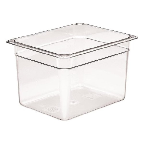 Bacinella gastronomia Cambro 28CW135 GASTRONORM Mod. 1/2 Trasparente