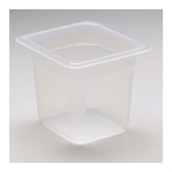 Bacinella gastronomia Cambro 66PP190 GASTRONORM Mod. 1/6 Bianco traslu
