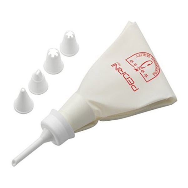 Sacco decoratore dolci Pedrini 0062 420 LILLO Con 5 beccucci Bianco