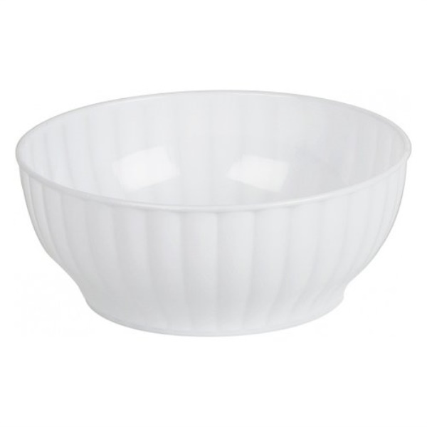 Insalatiera Mobil Plastic 50 34 BIM SSS HO.RE.CA. Costolata Bianco