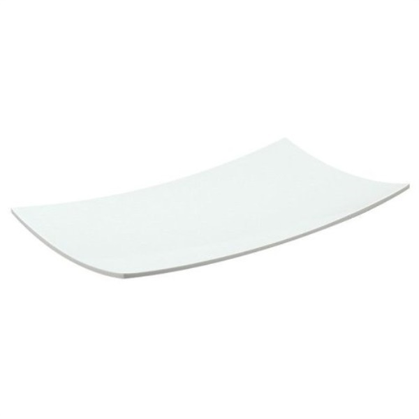 Piatto portata Ilsa E1140LIV000 LUNA EFAY Curvo Bianco avorio