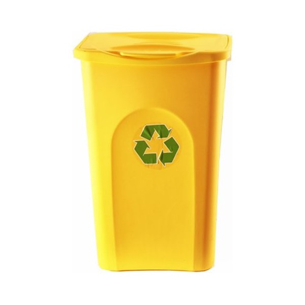 Pattumiera differenziata Stefanplast 70600 BEGREEN Giallo