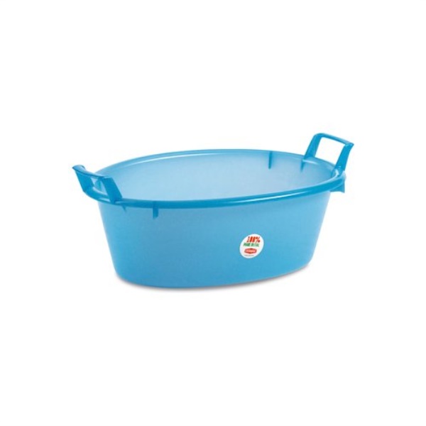Mastello Stefanplast 31500 Ovale 2 Manici Azzurro