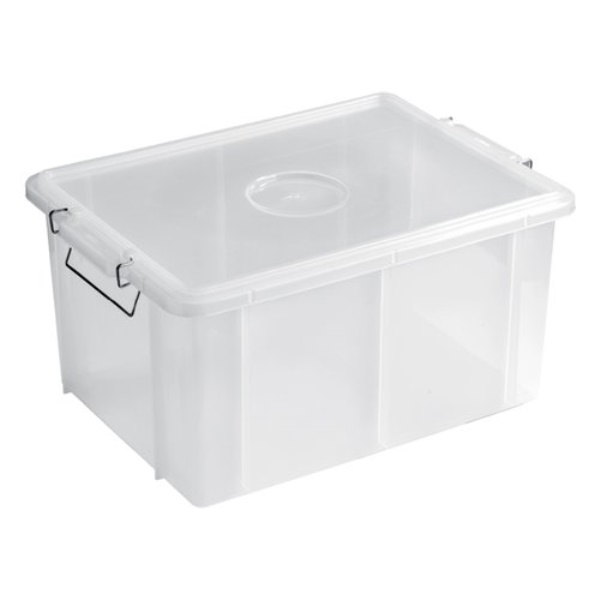 Cassetta Giganplast 1900M1 BI BOX con coperchio Bianco