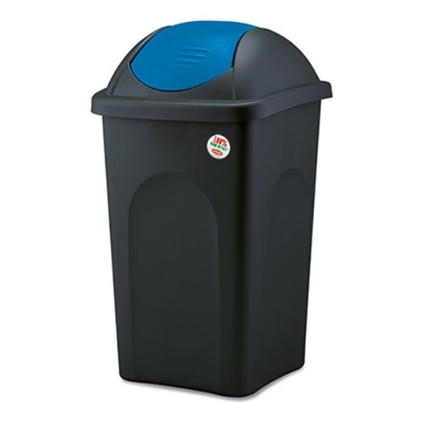 Pattumiera differenziata Stefanplast 70212 MULTIPAT Nero e Blu