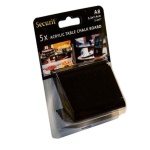 VERMES - Segnaposto VERMES TBA-BL-A8 SECURIT Set 5 lavagnette da tavolo mini Ne