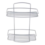 Metaltex - Cestello box doccia Metaltex 46.00.02 Mensola Onda Rett