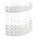 Metaltex - Cestello box doccia Metaltex 42.37.02 Mensola Florenz Angol