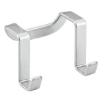 Metaltex - Ganci adesivi Metaltex 35.06.02 Gancio Doppio 6X4X4 Galileo 350602