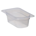 Cambro - Bacinella alimenti 1/9 Cambro 94PP190 GASTRONORM Bianco traslucido Bia