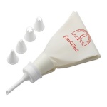 Pedrini - Sacco decoratore dolci Pedrini 0062 420 LILLO Con 5 beccucci Bianco