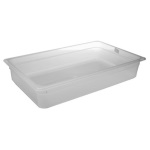 Cambro - Bacinella alimenti 1/1 Cambro 14PP190 GASTRONORM Bianco traslucido Bia
