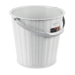 Stefanplast - Secchio Stefanplast 29500 Elegance Bianco C/M Lt