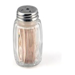 Caper - Sale pepe Caper Art. 2 Portastuzzicadenti Vetro T/Inox