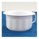 Giganplast - Vaso Notte Cm.22 Bianco 8600/M Giganplast 8600M/BI