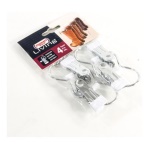 Cuki Cofresco - Set grucce Cuki Cofresco 904002 Cf.4 Ganci Con Pinza