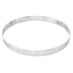 Stampo Pavoni Italia XF2520 Fascia Cerchio forata Acciaio inox