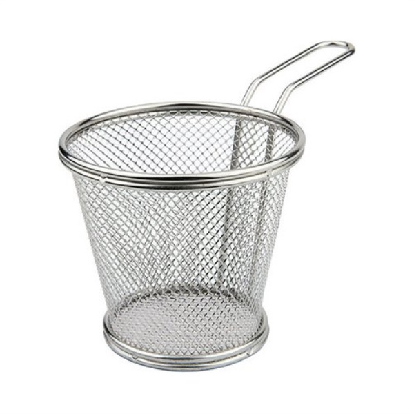 Cestello frittura Ilsa 24800120ICV Monoporzione tondo Cromato