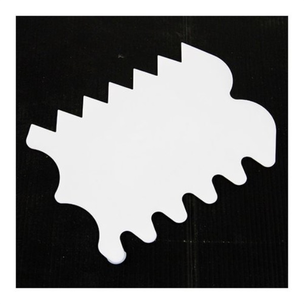 Raschietto Trix FV 880 4 PROFESSIONAL pettine Bianco