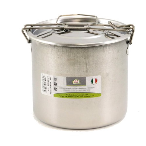 Portavivande termico Gnali PPP14 VIVI pentolino con pietanziera Silver