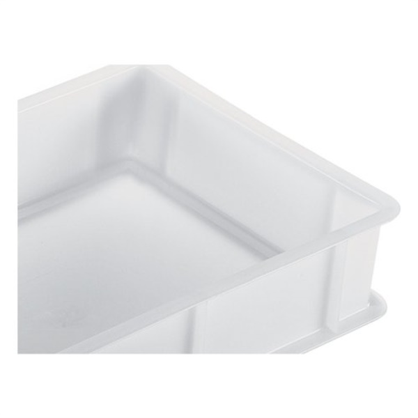 Cassetta Giganplast 1885 HD1 SERVICE Sovrapponibile per alimenti Bianc