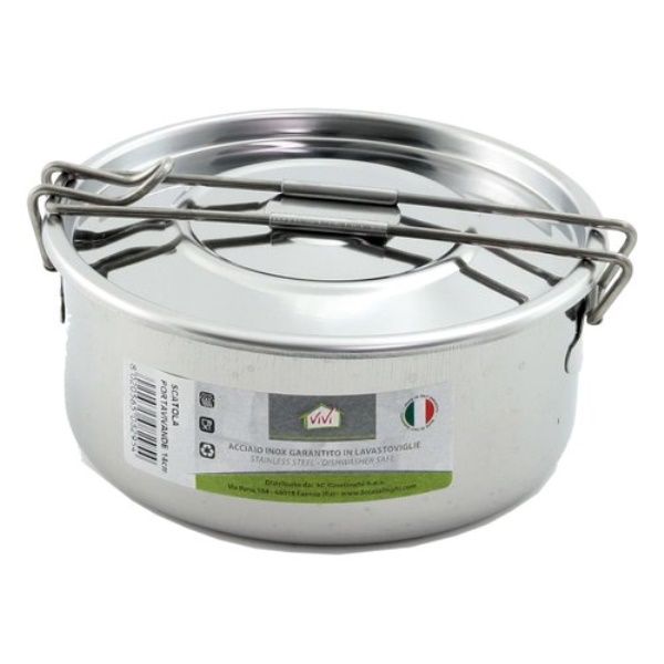 Portavivande termico Gnali SP14 VIVI pentolino Silver