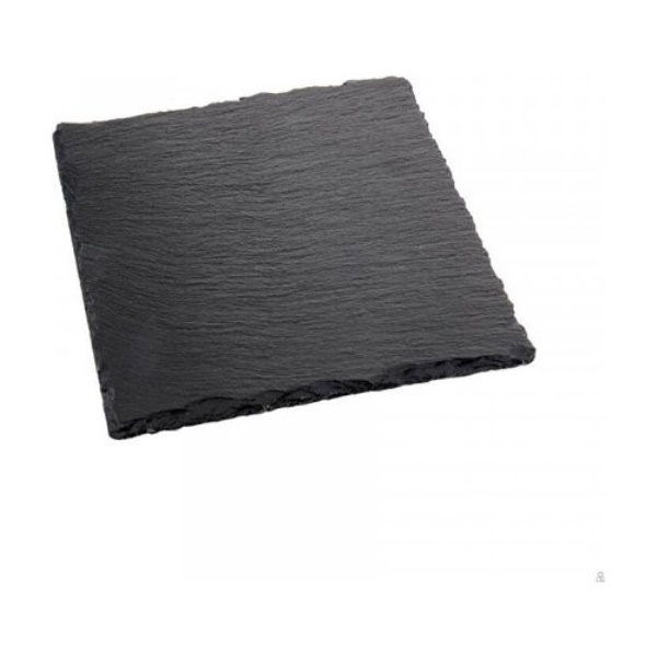 Piatto portata Ilsa 11970250PPV ARDESIA Quadro Nero