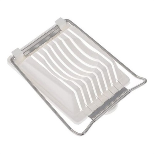 Taglia uova Metaltex 20 45 00 fette Bianco