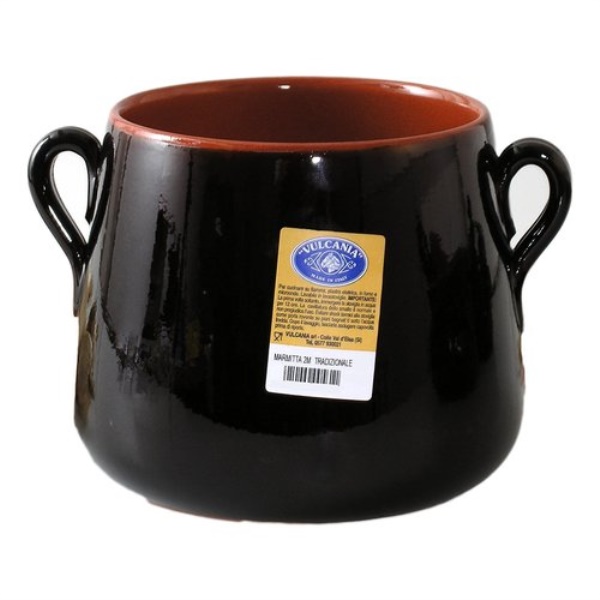 Pentola terracotta Vulcania B1MA222 Pentola Marrone