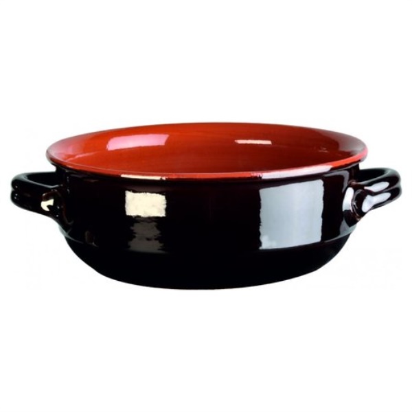 Pentola terracotta Vulcania B1TE214 Tegame Marrone