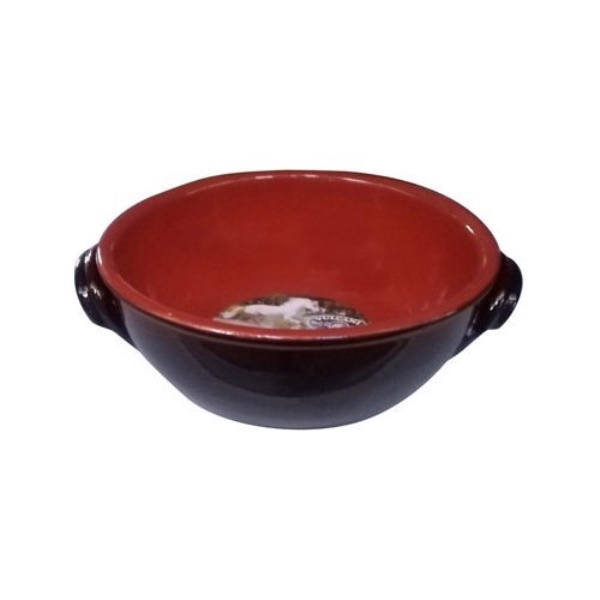 Pentola terracotta Vulcania B1TC218 ECO Tegame Marrone