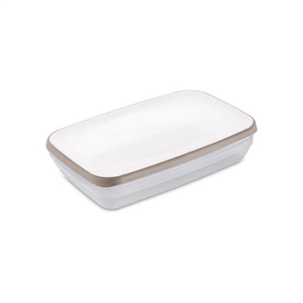 Contenitore alimenti Stefanplast 01041 CIAO FRESCO Bianco e Tortora