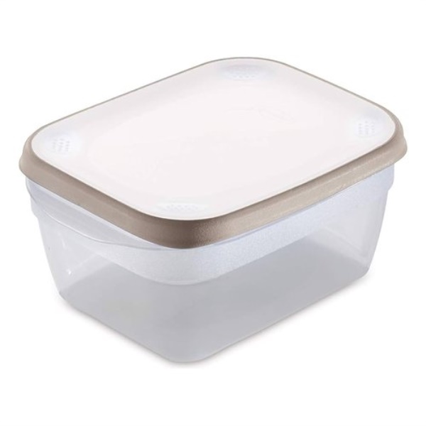 Contenitore alimenti Stefanplast 01181 CIAO FRESCO Bianco e Tortora