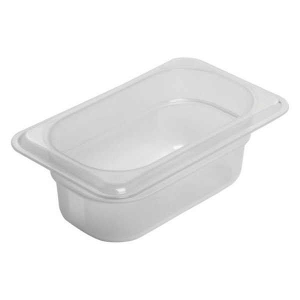 Bacinella gastronomia Cambro 92PP190 GASTRONORM Mod. 1/9 Bianco traslu