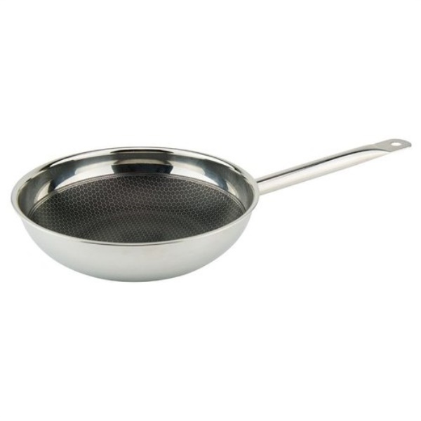 Wok Ilsa 15140360ICV PROFESSIONALE AX ACTIVE 1 manico Cromo lucido